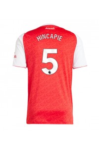 Arsenal Piero Hincapie #5 Jalkapallovaatteet Kotipaita 2025-26 Lyhythihainen